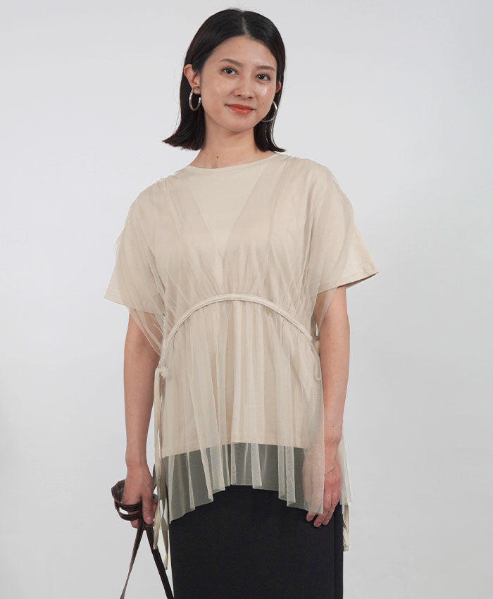 トップス Eleonore チュールトップス – éleonor